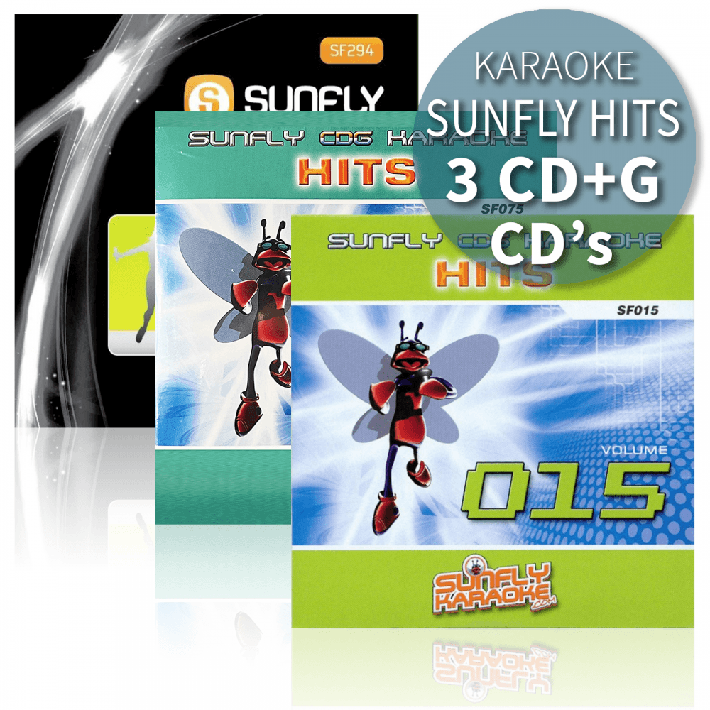 BIG Karaoke Hits of Sunfly Triple CD+G Decades 13