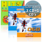 BIG Karaoke Hits of Sunfly Triple CD+G Decades 14