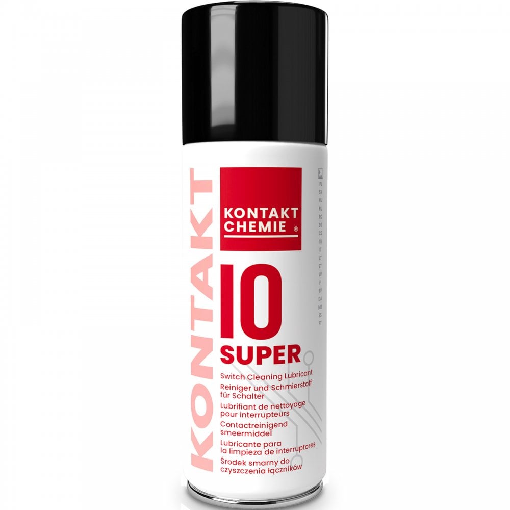 Super 10 Switch and Contact Cleaner 200ml Spray Canister