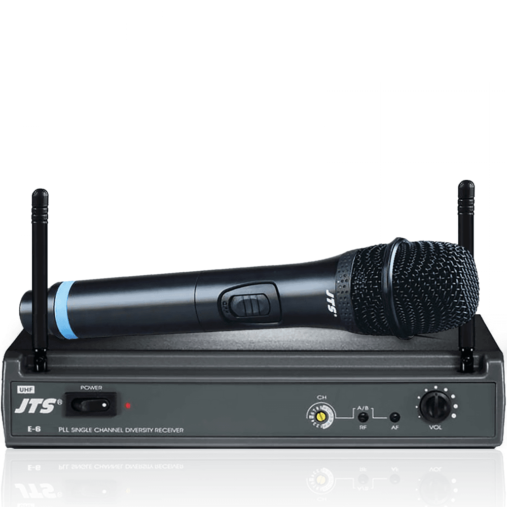 E-6 UHF Handheld Wireless Radio Microphone System