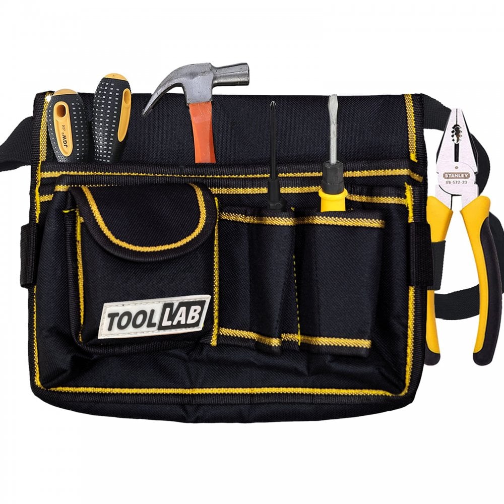 Multi-Pocket Tool Belt Cloth Pouch