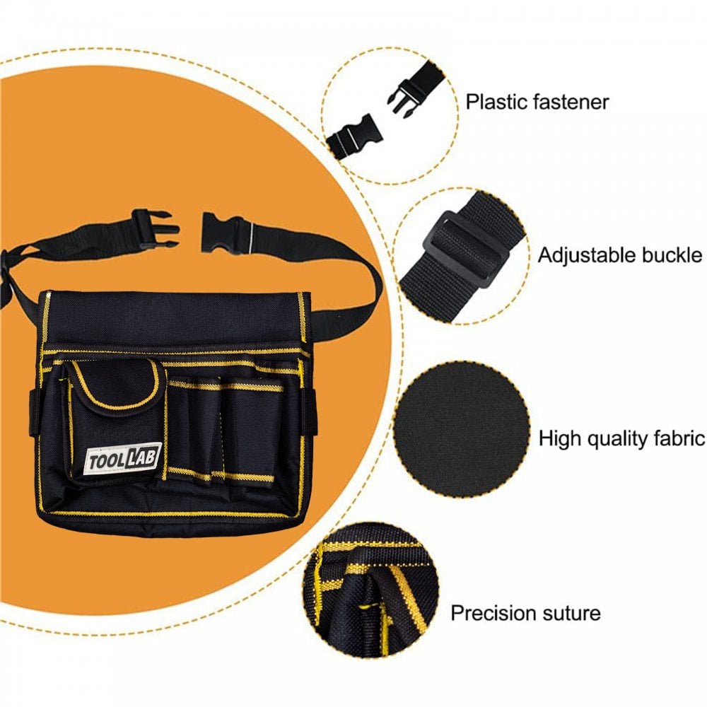 Multi-Pocket Tool Belt Cloth Pouch