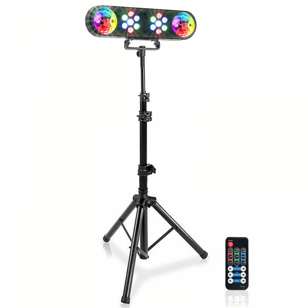 DJ Bank FX Stand Party Light System 4 Head LED