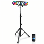 DJ Bank FX Stand Party Light System 4 Head LED
