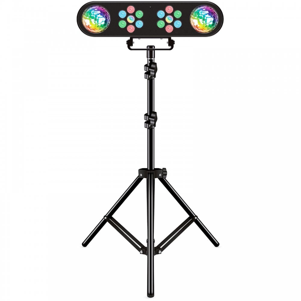 DJ Bank FX Stand Party Light System 4 Head LED