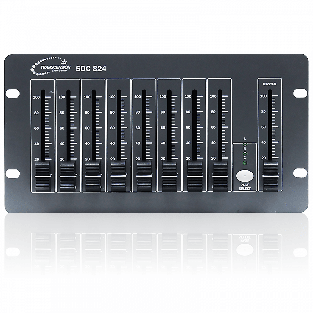 SDC824 PAR Fader 24 Channel DMX Lighting Controller