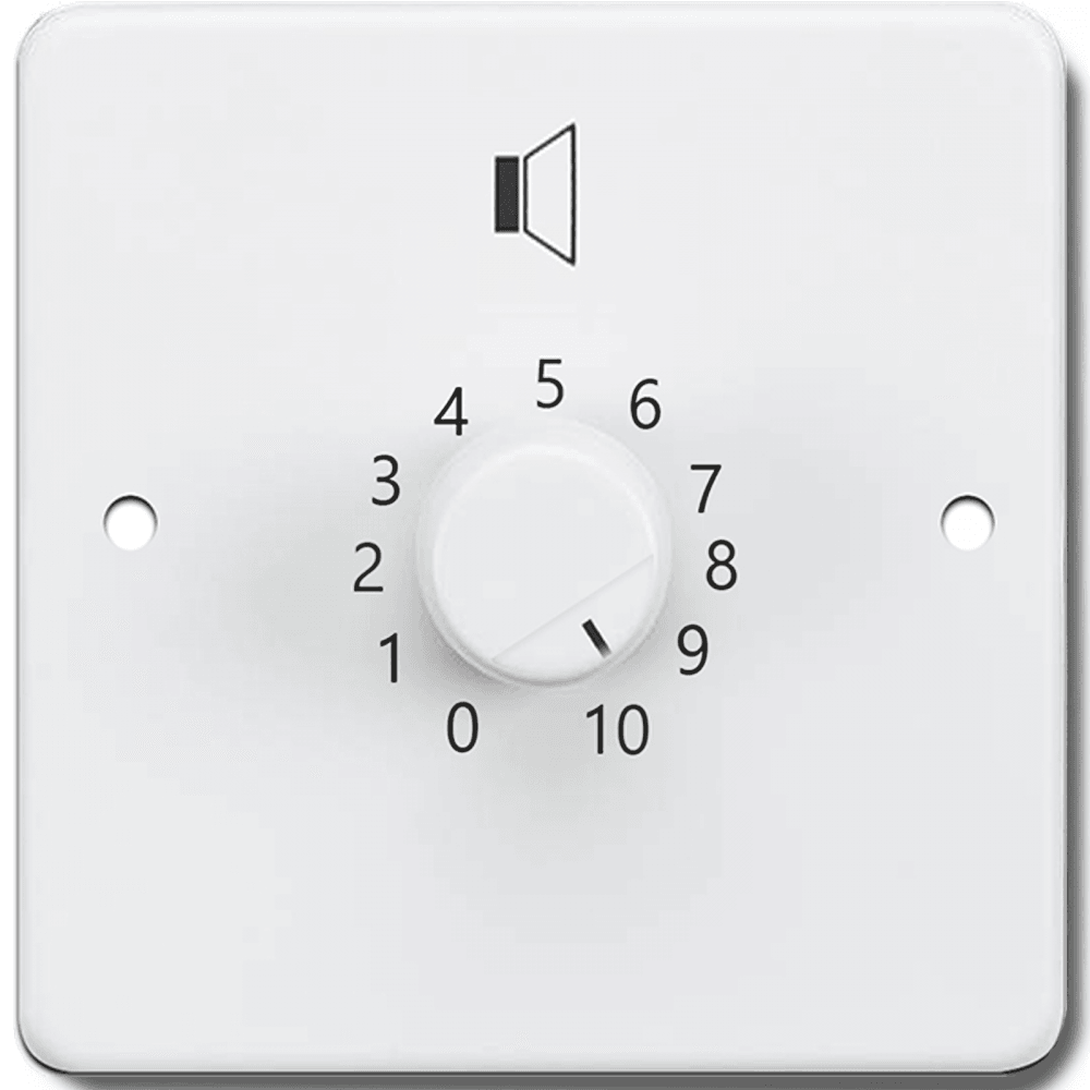 100V 12W Volume Control +Relay and Back Box