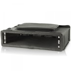 19 Inch 2U Front and Rear Flap Rack Case