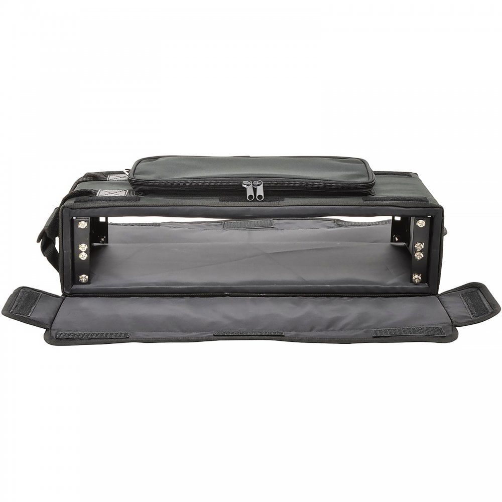 19 Inch 2U Front and Rear Flap Rack Case