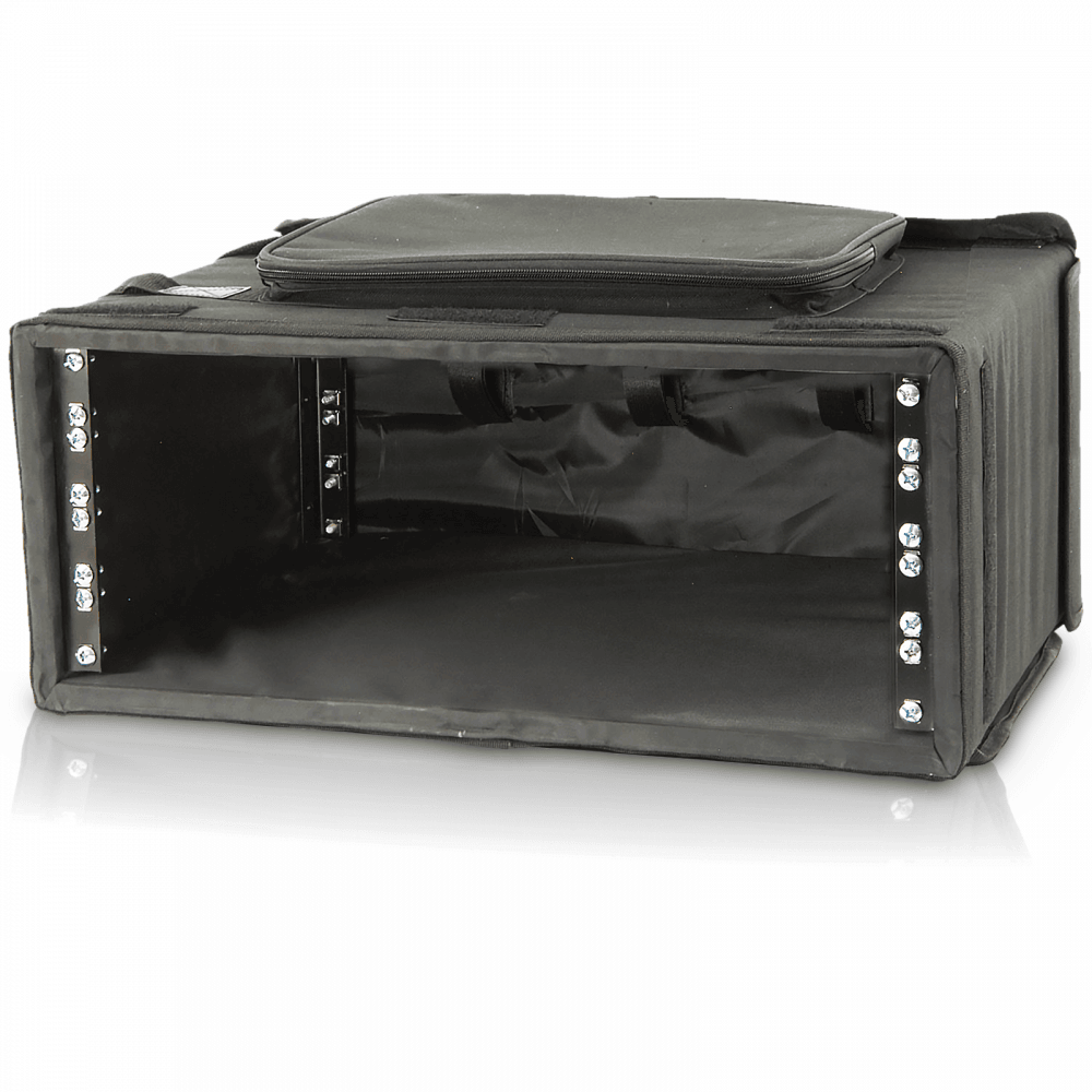 19 Inch 4U Front and Rear Flap Rack Case