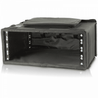 19 Inch 4U Front and Rear Flap Rack Case