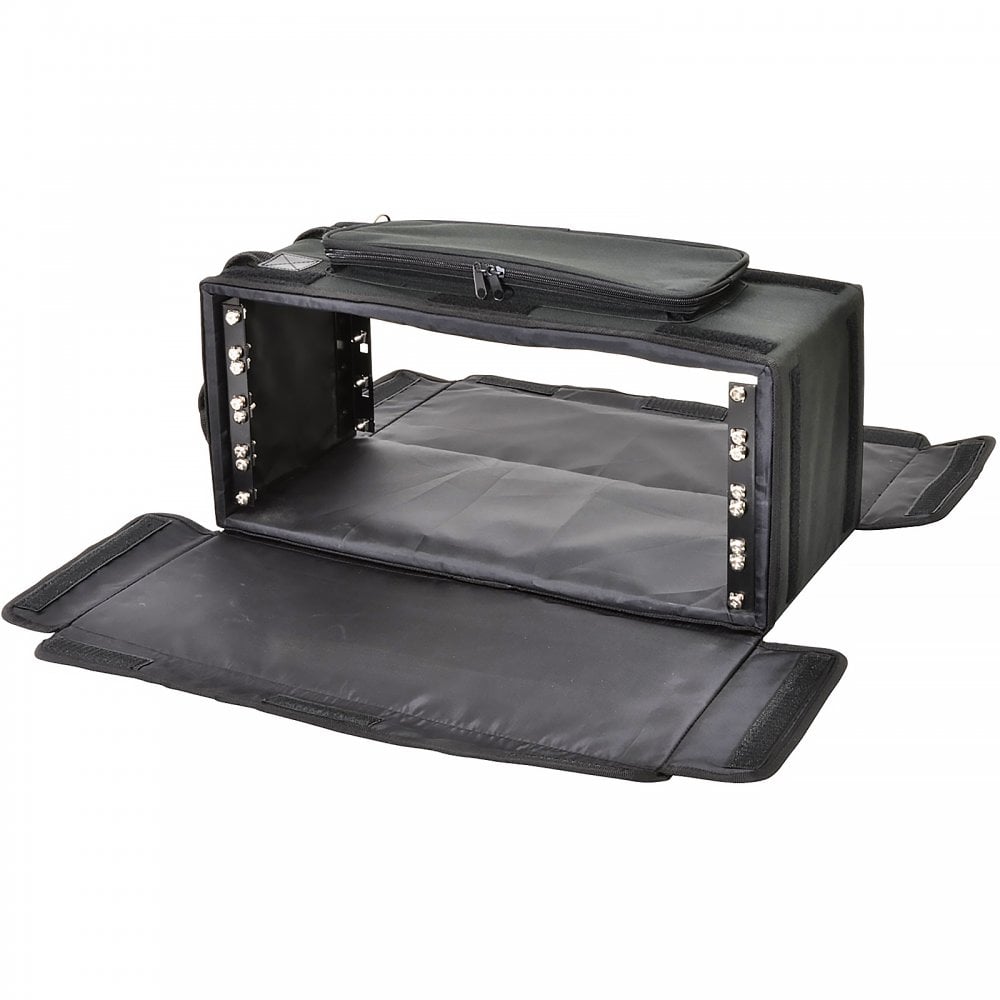 19 Inch 4U Front and Rear Flap Rack Case