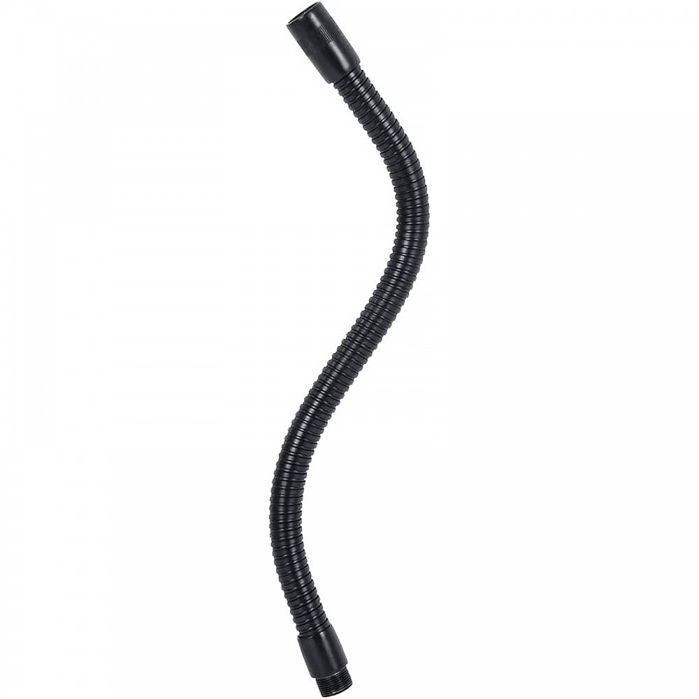 Black Heavy Duty Gooseneck with Standard Fitting