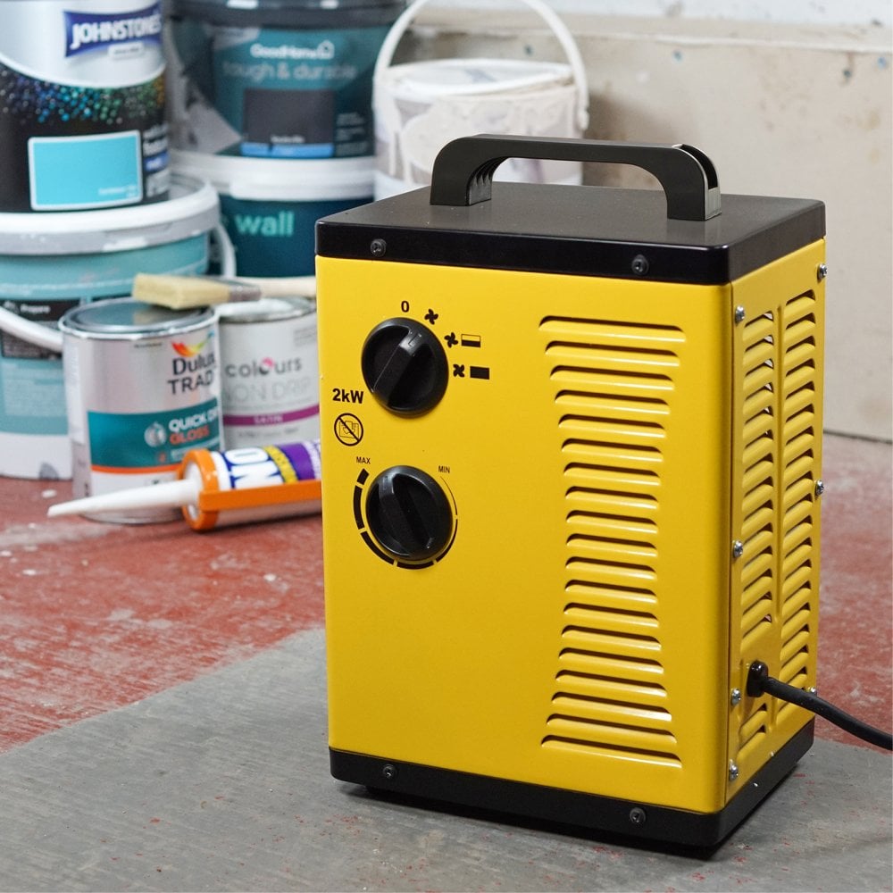 Elite 2kW PTC Turbo Fan Industrial Space Heater