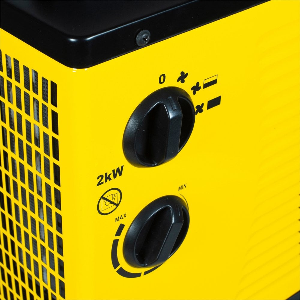 Elite 2kW PTC Turbo Fan Industrial Space Heater