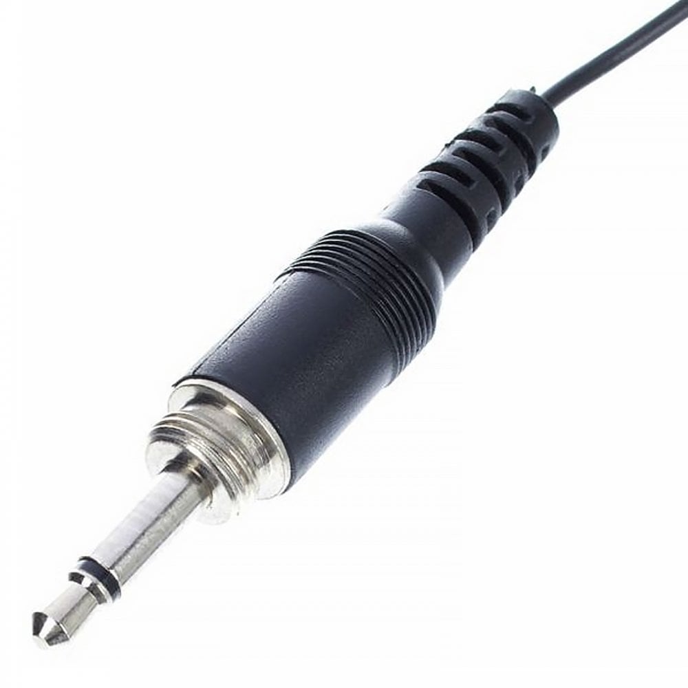 Black Neckband Cardioid Condenser Microphone for Wireless Systems