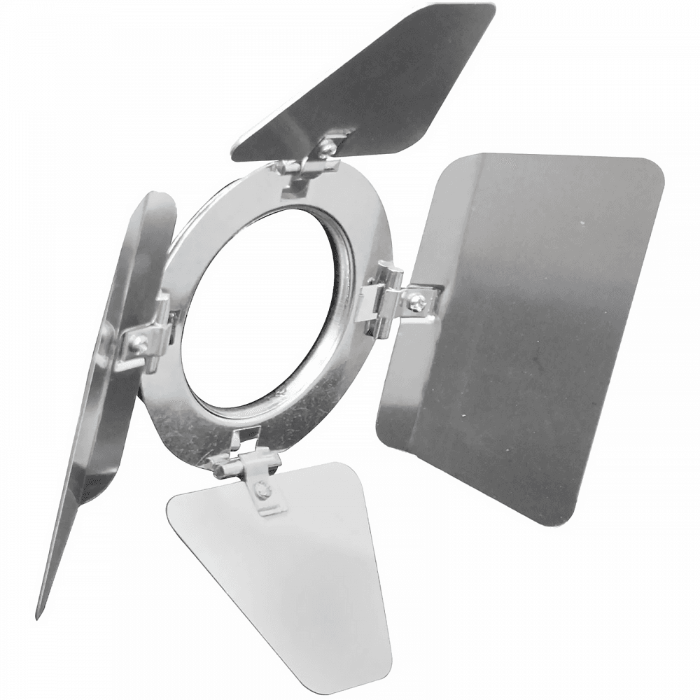 Black Silver PAR 16 Lantern Barn Doors