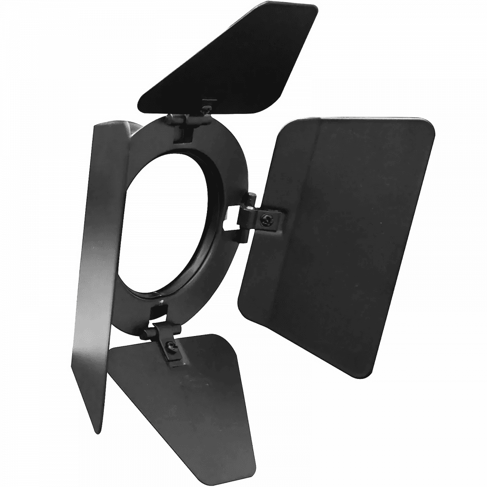 Black Silver PAR 16 Lantern Barn Doors