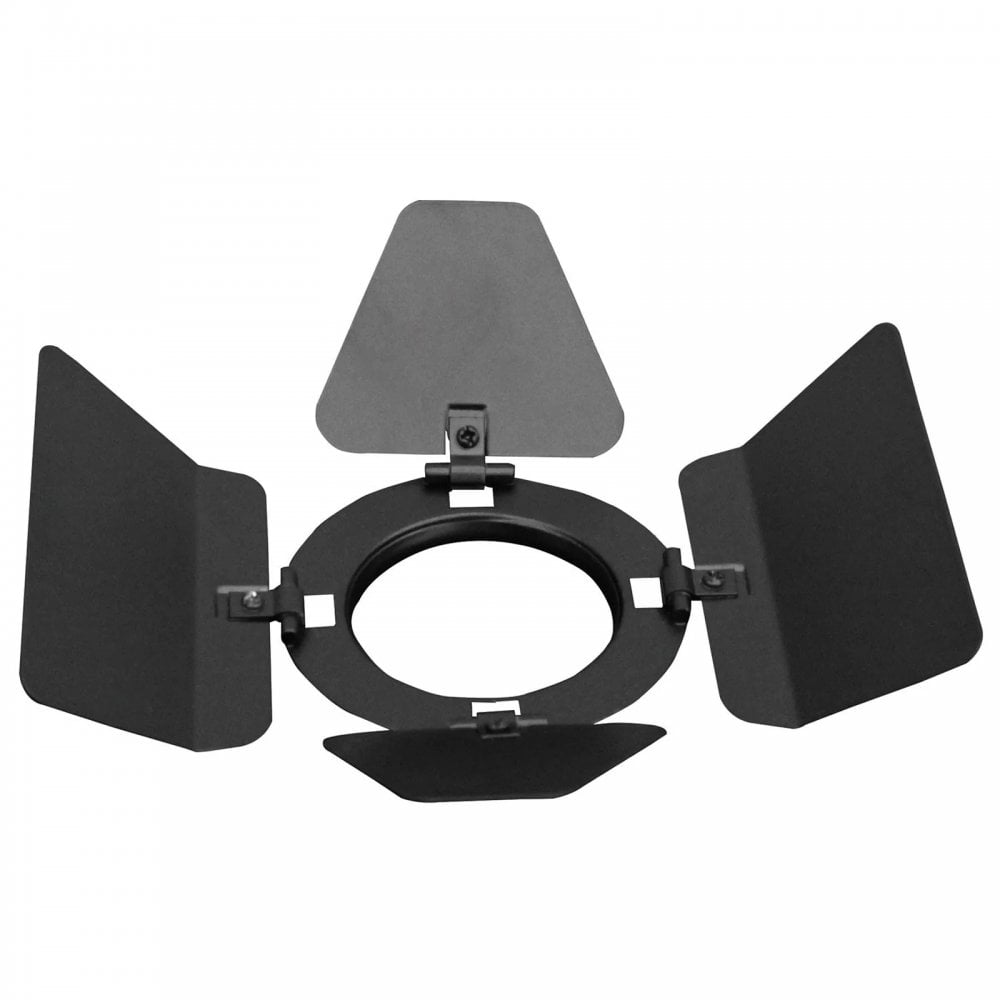 Black Silver PAR 16 Lantern Barn Doors
