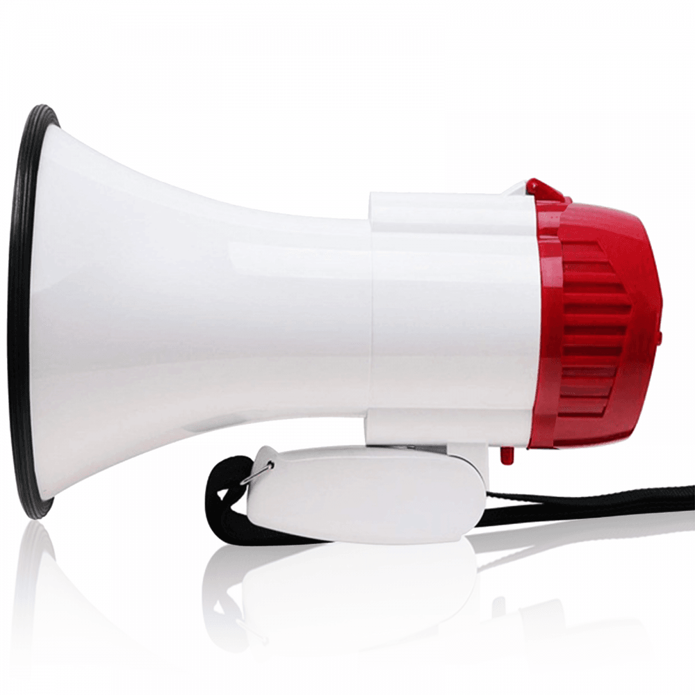 RM10 USB Rechargeable Megaphone 10W with Siren