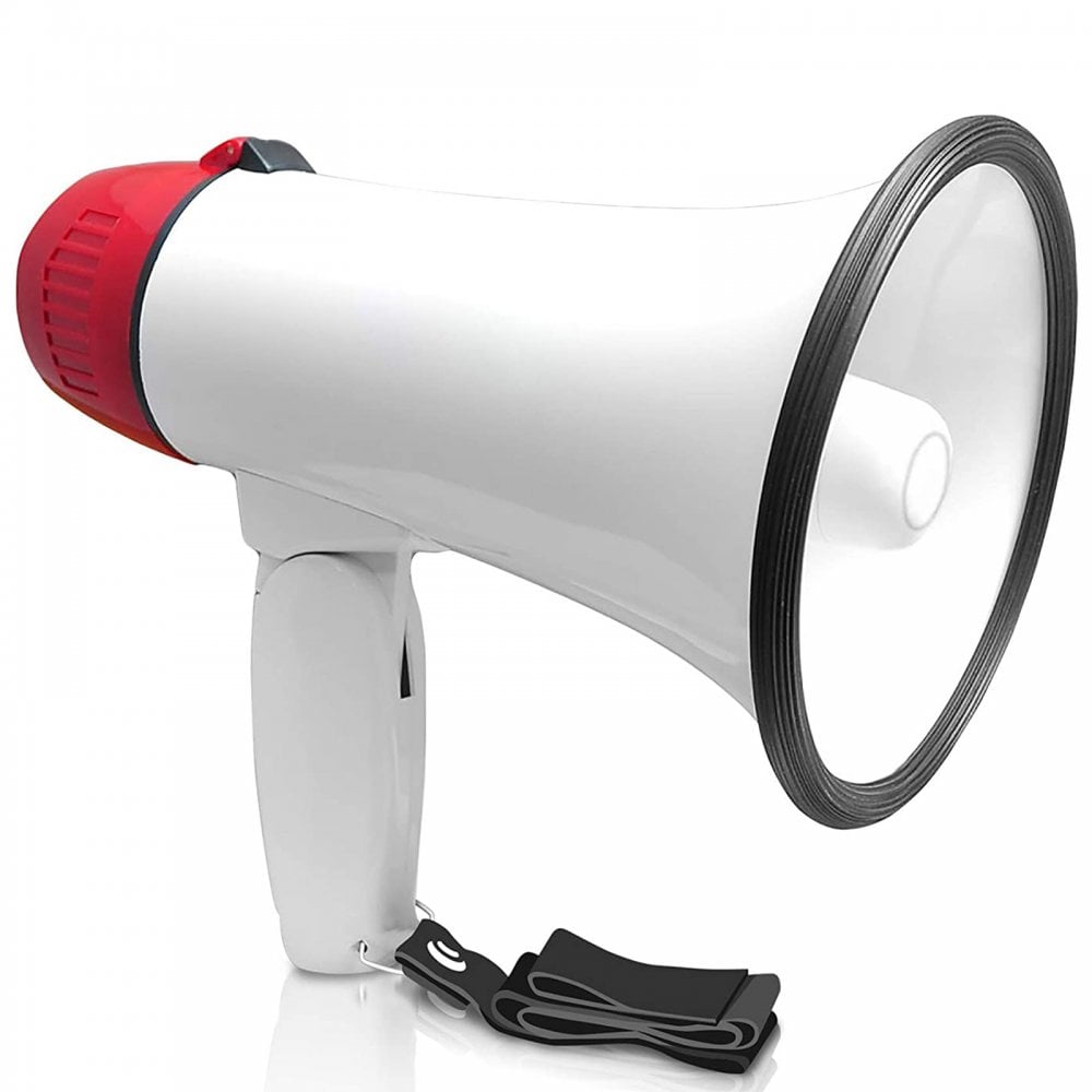 RM10 USB Rechargeable Megaphone 10W with Siren