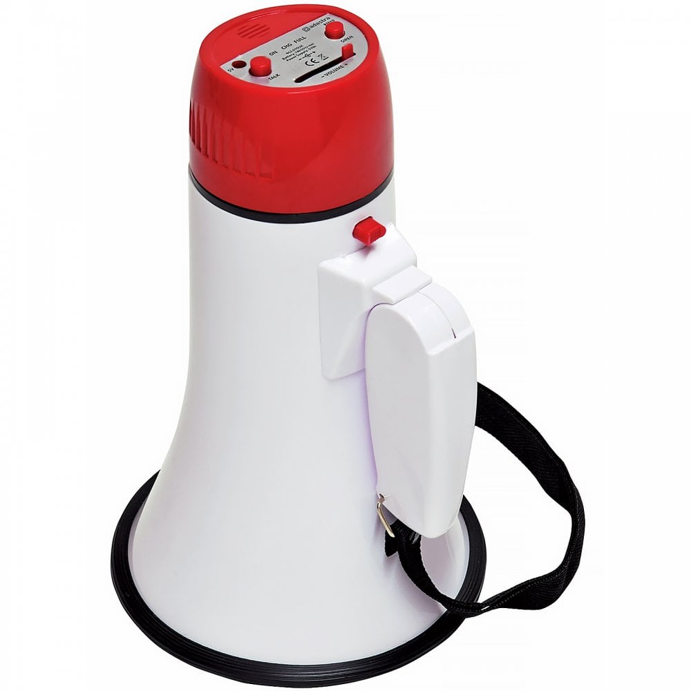 RM10 USB Rechargeable Megaphone 10W with Siren