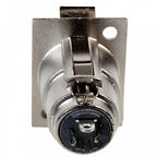 4 Pin XLR Female Chassis Socket with Solder Terminals