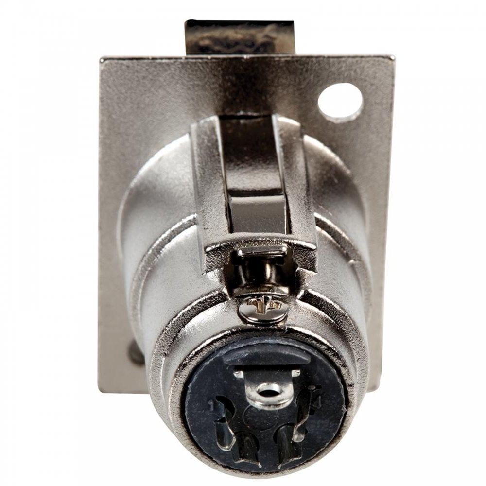 4 Pin XLR Female Chassis Socket with Solder Terminals