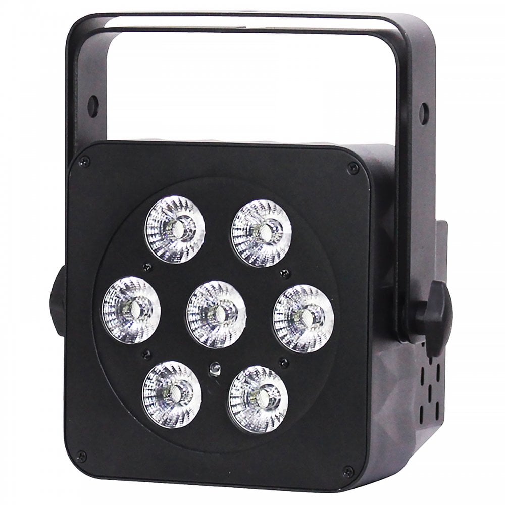 Slimline 7Q5 RGBW Quad LED Colour Black Housing Pack