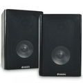 AB-5 Traditional Woodgrain Vinyl Bookshelf Speakers