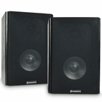 AB-5 Traditional Woodgrain Vinyl Bookshelf Speakers