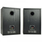 AB-5 Traditional Woodgrain Vinyl Bookshelf Speakers