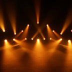 Quad Colour LED Moving Head Wash with Zoom White