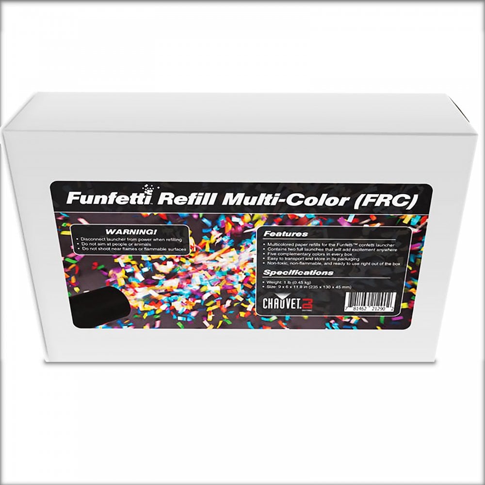 Colour Funfetti Shot Confetti Cannon Refills