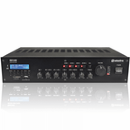 RM120D 4 Zone 120w 100V Line Mixer Amplifier and Media Player