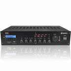 RM60D 4 Zone 60w 100V Line Mixer Amplifier and Media Player