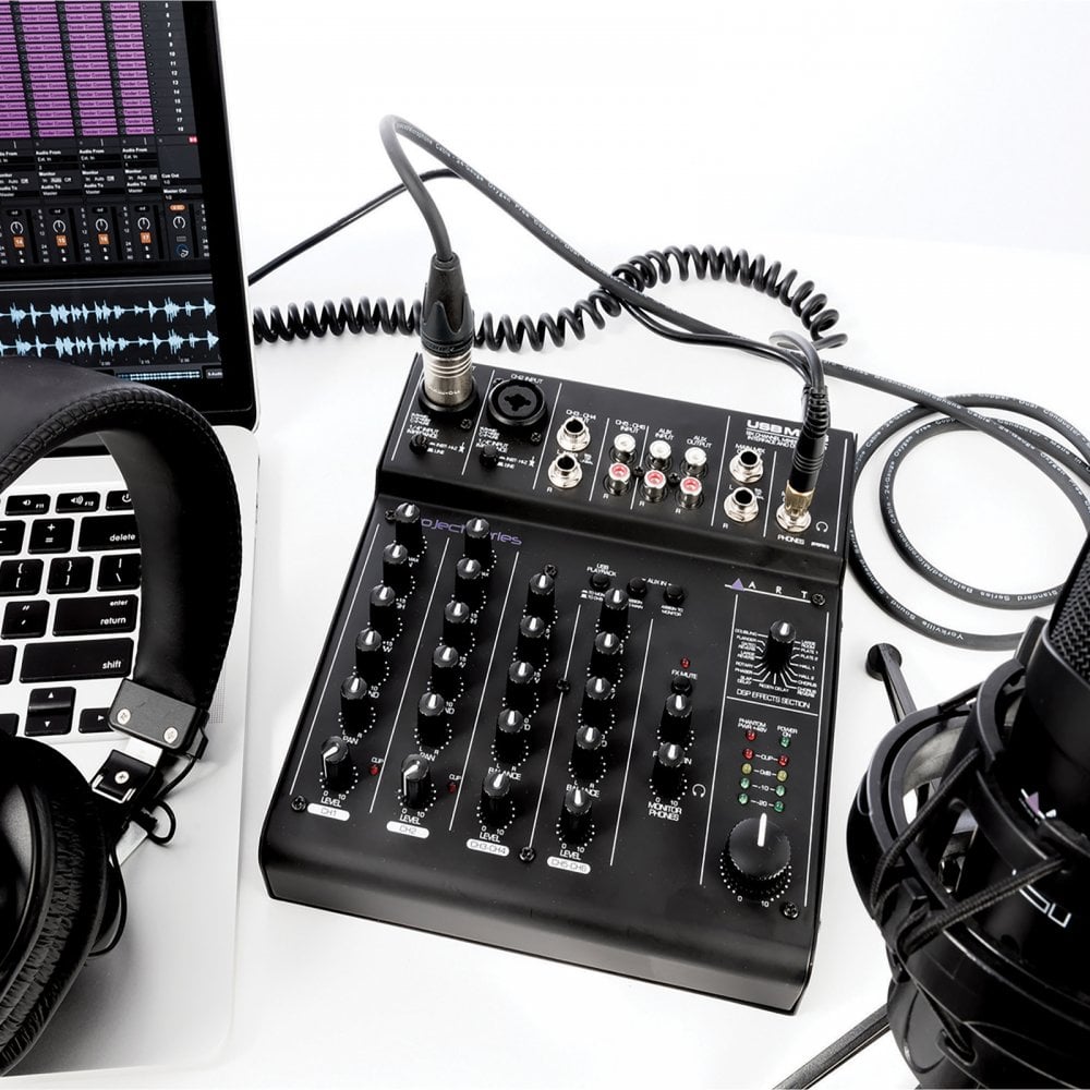 Audio USBMix6  High Performance USB 6 Channel Mixer