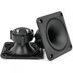 Pair of Square Piezo Horn Tweeters 3.4 inch x 3.4 inch
