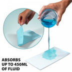 Commode Bucket Liners with Absorbent Pads Box of 50
