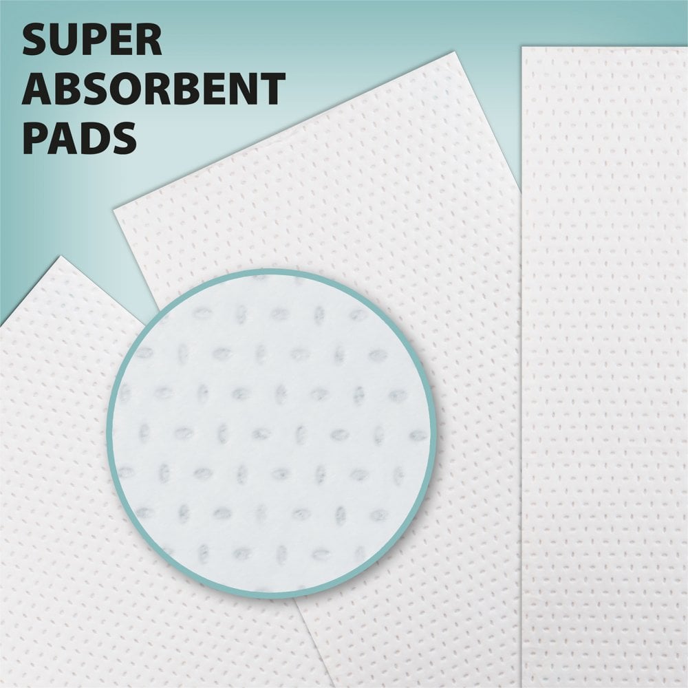 Commode Bucket Liners with Absorbent Pads Box of 50