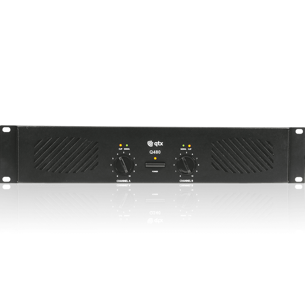 Professional 480W Stereo PA DJ Power Amplifier