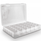 10.5" Beta Organiser 36 Compartment Polypropylene Box