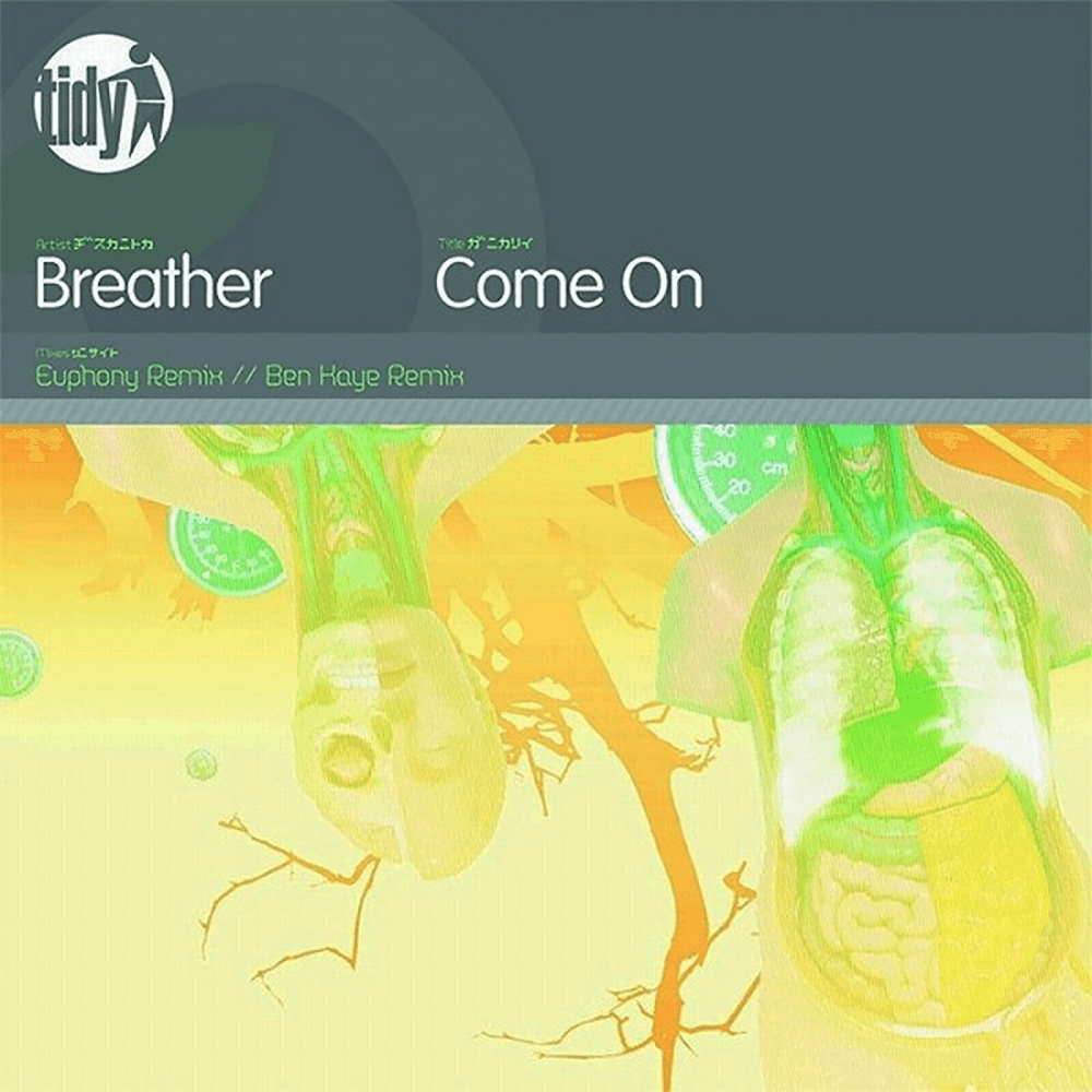 Tidy Breather Come On Euphony & Ben Kaye Remix Tidy Vinyl Record