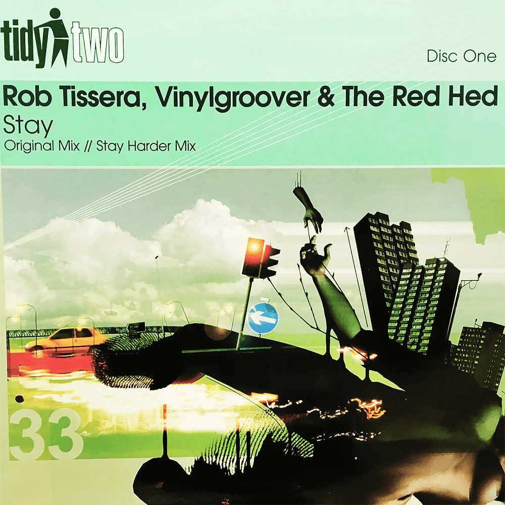 Rob Tissera - Vinylgroover & The Red Hed - Stay Original Mix Vinyl Record