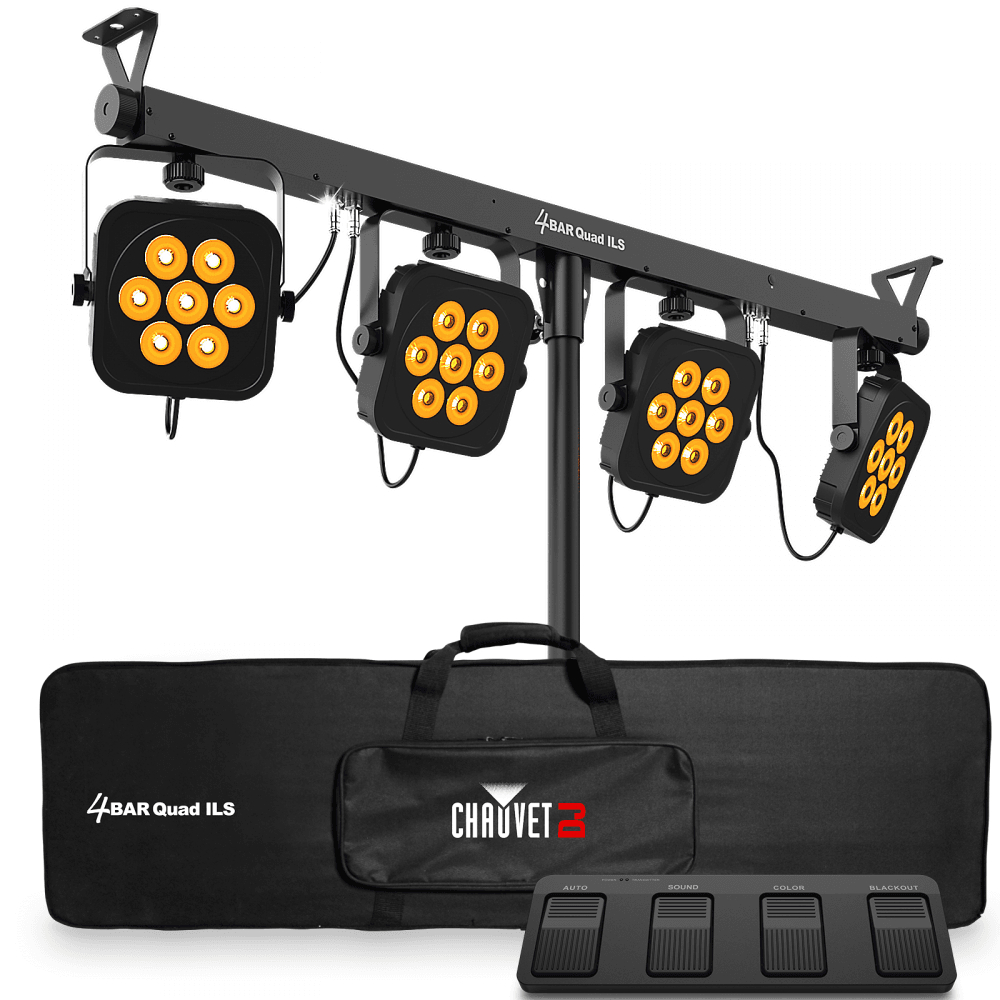 4Bar Quad  ILS Stage Band Lighting System