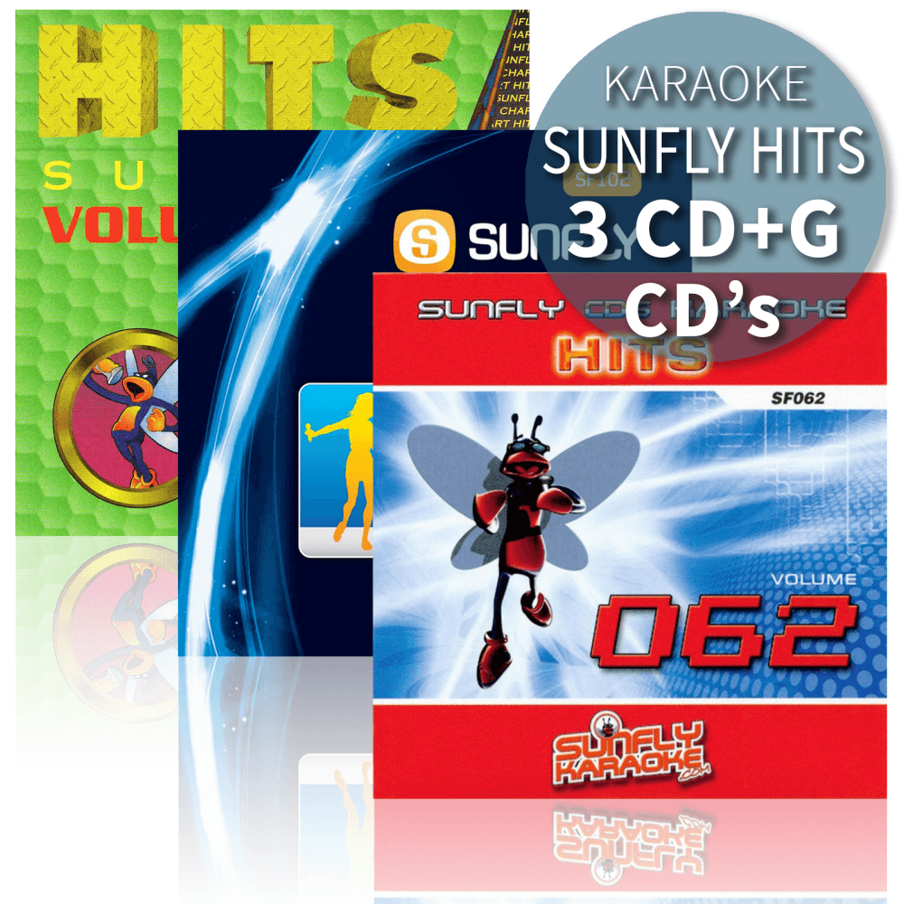BIG Karaoke Hits of Sunfly Triple CD+G Decades 1