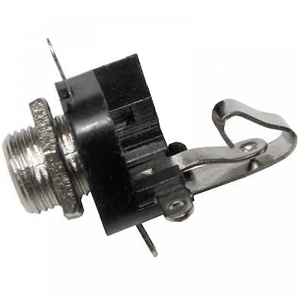 1/4inch 6.35mm Mono Jack Socket Panel Mounting Connector Switched Chassis