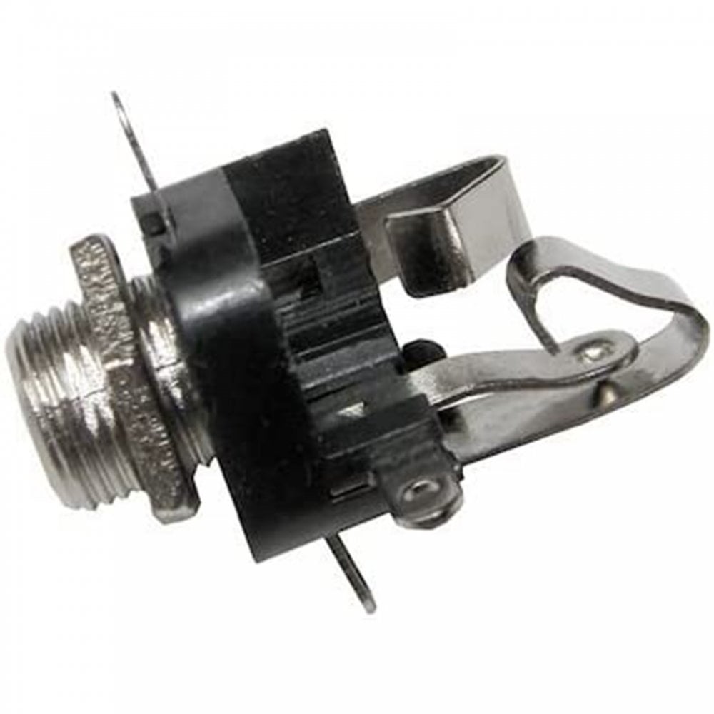 1/4inch 6.35mm Stereo Jack Socket Panel Mounting Connector Chassis