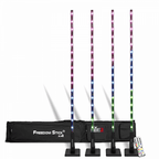 Freedom Stick x4 Pack LED Light Fixture inc RC & Bag