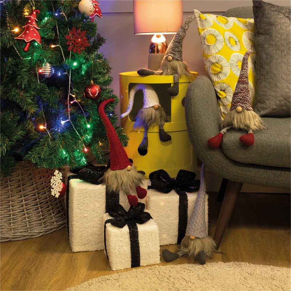 Scandinavian Gonk Brothers Christmas Decoration Large